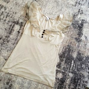 Flutter sleeve tshirt